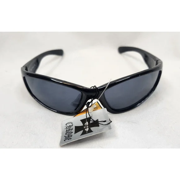 NWT | Choppers | Motorcycle | Sunglasses | Unisex | Black - Picture 2 of 5